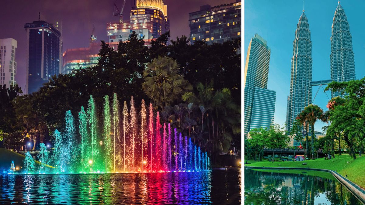 KLCC Park and the Lake Symphony KLCC Park and the Lake Symphony