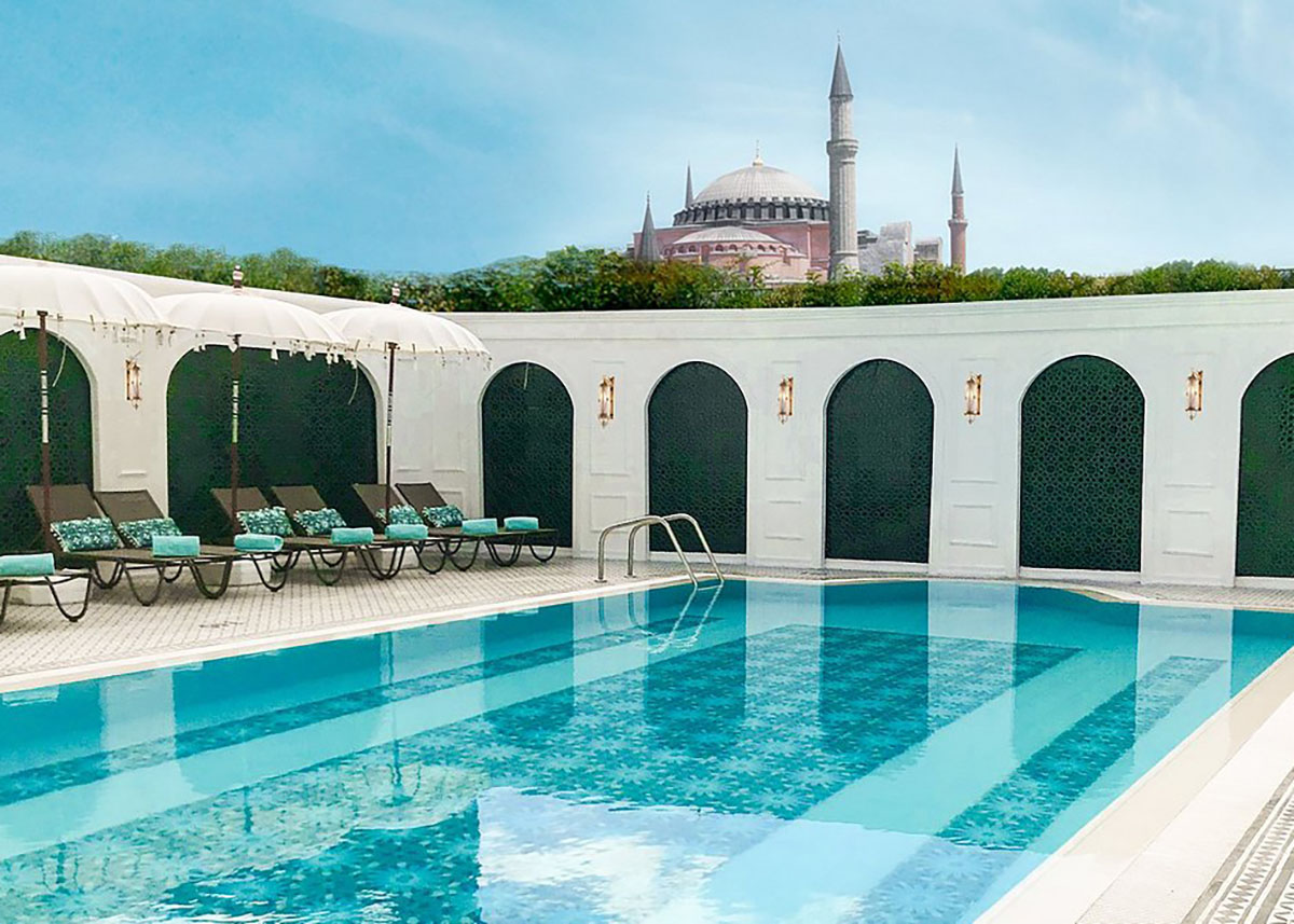 sura-hagia-sophia-pool Sura Hagia Sophia pool - boutique hotel in Istanbul