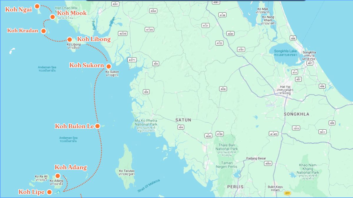 Thailand Island Hopping Guide -The Trang and Satun islands Thailand Island Hopping Guide - The Trang and Satun islands